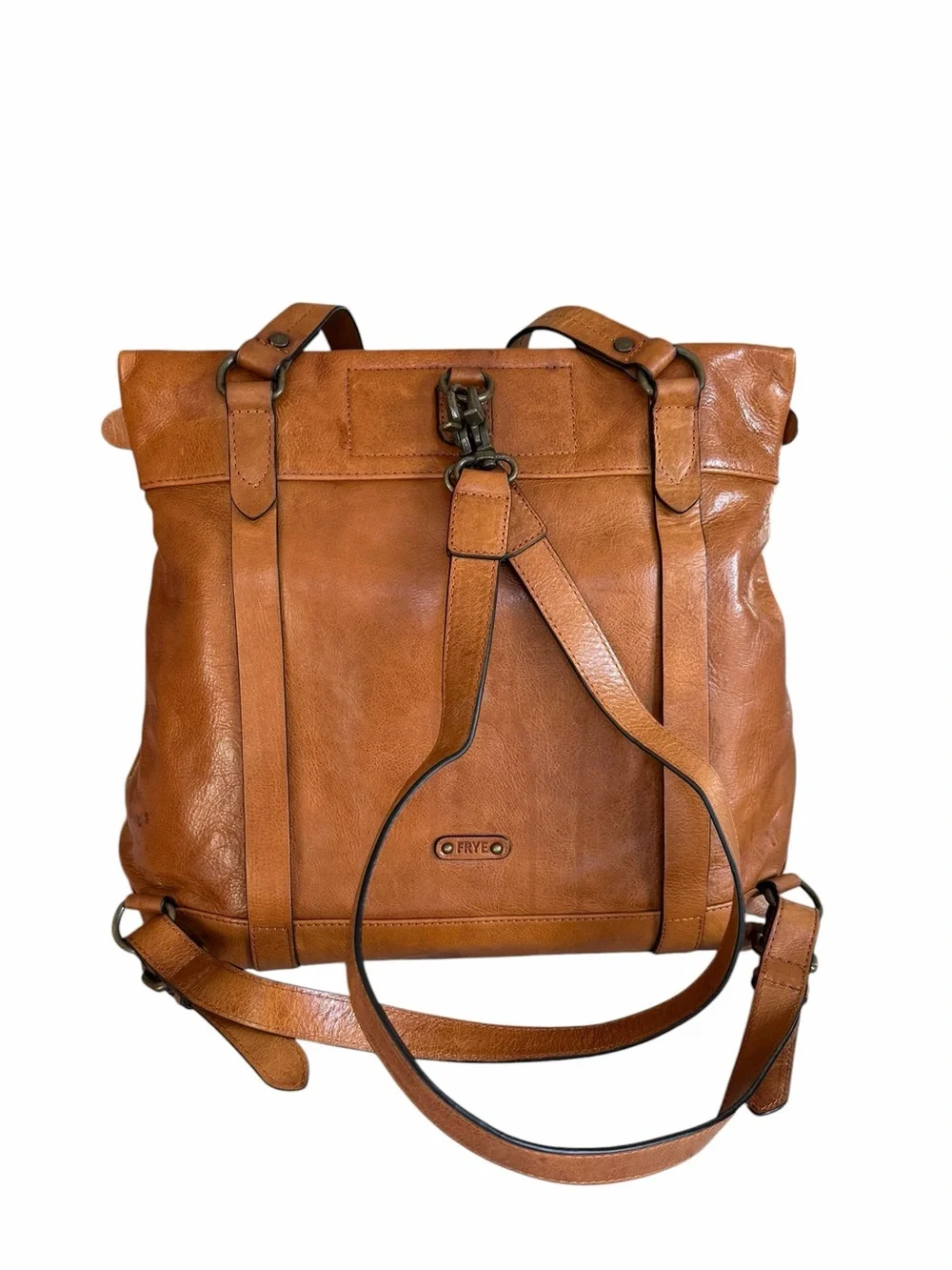 Frye made distressed